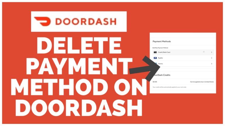 How To Remove Card From DoorDash (8 Steps)